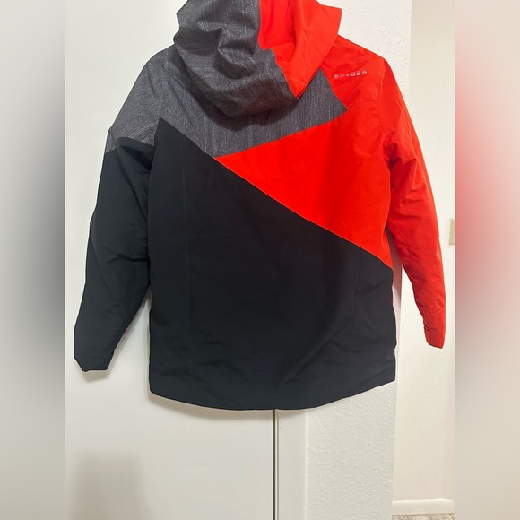 Spyder Ambush insulated jacket big boys size 12 - Picture 4 of 8